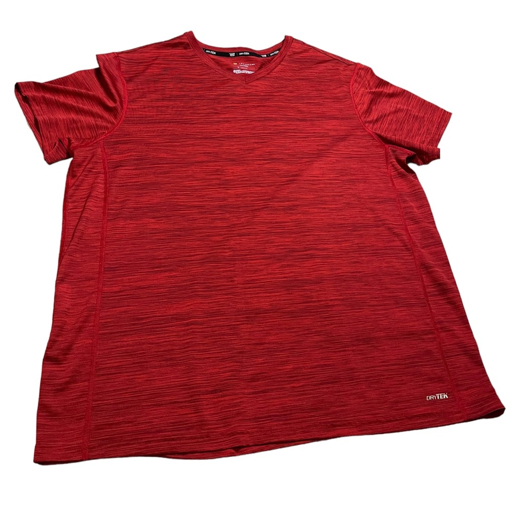 Men’s Tek Gear Dry tek Red short sleeve top, XL